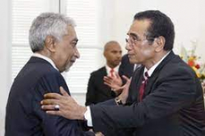 Sekretáriu Jerál Partidu Frente Revolusionáriu Timor-Leste no Independente (FRETILIN), Mari Bim Amude Alkatiri hakuak malu   Kandidatu Prezidente Repúblika (PR), Francisco Guterres ‘Lú Olo’.