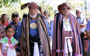 Eis Prezidenten Repúblika, José Ramos Horta hamutuk Prezidente Partidu CNRT, Kay Rala Xanana Gusmão.