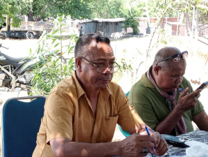 SEKOOP, Elizário Ferreira halo monitorizasaun ba kooperativa CU iha Sub-rejiaun Nítibe, Suku Beneufe, kinta (04/05).