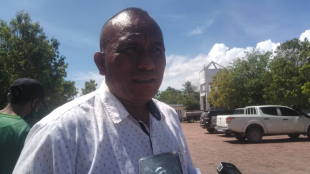 Diretór Sentru Solidariedade Sosial no Inklizaun (SSSI) Munisípiu Baukau, Guido Ricardo Belo ko&#039;alia hela ba media sira iha resintu Administrasaun Munisípiu Baukau, segunda (12/12).