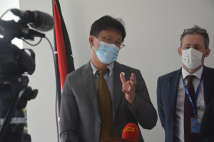 Reprezentante Nasionál hosi World Food Program (WFP), Dageng Liu.