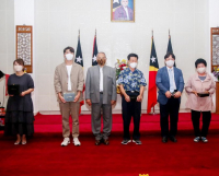 PR Horta Kondekora Militar Korea Na&#039;in-Lima Lakon Vida iha Oekussi ho Medalla Méritu