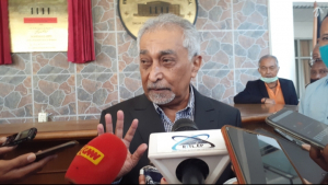 Marí Alkatiri Sekretáriu Jerál Partidu Fretilin Momentu Ne&#039;ebé Aprezenta Keixa Kontra CPN Partidu CNRT nian ba MP