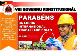 PM, Taur Matan Ruak hato&#039;o parabens ba traballador sira.