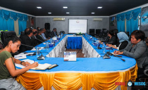 Ministériu Ensinu Superior Siénsia no Kultura (MESSK) liuhusi Diretora-Jerál Ensinu Superior no Siénsia halo enkontru ho Delegasaun Indonézia ne’ebé lidera husi Juliana Bahar, Diretóra ba Kooperasaun Asuntus ASEAN Sósio Kulturál nian.
