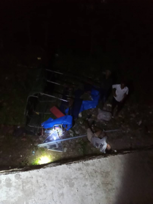 Karreta Cary ne’ebé soke iha área Bukoli.