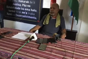 Eis Xefe Estadu Maior Jenerál FALINTIL-Forsa Defeza Timor-Leste (F-FDTL), Tenente Jeneral Lere Anan Timur.
