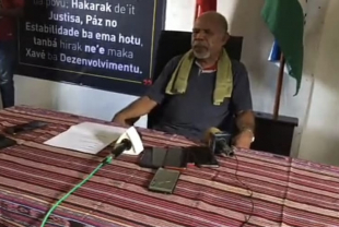 Eis Xefe Estadu Maior Jenerál FALINTIL-Forsa Defeza Timor-Leste (F-FDTL), Tenente Jeneral Lere Anan Timur.