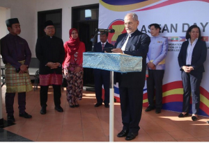Prezidente Repúblika (PR), José Ramos Horta hala&#039;o hela diskursu iha selebrasaun ejisténsia Asosiasaun Nasaun Sudeste Aziátiku (ASEAN) ba dala-55 iha embaixada Tailándia, Faról, segunda (15/08).