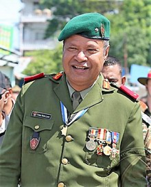 Vise Xefe Estadu Maiór Jenerál FALINTIL-Forsa Defeza Timor-Leste (F-FDTL), Maijór Jenerál, Domingos Raul ‘Falur Rate Laek’.