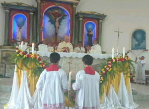 Reprezentante Amu Papa iha Timor-Leste, Marco Sprizzi ko&#039;alia hela iha Altar oin, segunda (31/01).