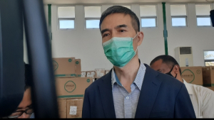 Embaixadór Republika Populár Xina Xiao Jianguo ko&#039;alia hela ho jornalista sira iha tempu balun liubá.