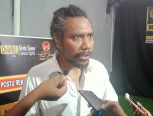 Diretór Ezekutivu Yayasan HAK, Sisto dos Santos.