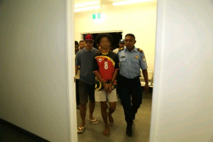 PNTL lori hela suspeitu OdCX, ne’ebé deskonfia sona Damazo Guterres iha área Bidau besik Ponte BJ Habibie ba Komandu Jerál PNTL.