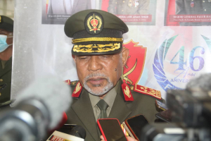 Xefe Estadu Maior Jenerál FALINTIL-Forsa Defesa Timor-Leste(F-FDTL), Tenente Jenerál Lere Anan Timur.