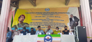 UMDP hato&#039;o hela sira nia pozisaun apoiu ba Prezidente Partidu CNRT, Kay Rala Xanana Gusmão liuhusi konferensia imprensa, kinta (22/07). 