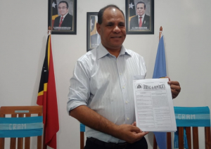Prezidente Komisaun Reguladóra Arte Marsiál (KRAM) Timor-Leste, Octavio da Conçeição.