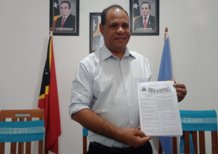 Prezidente Komisaun Reguladóra Arte Marsiál (KRAM) Timor-Leste, Octavio da Conçeição.