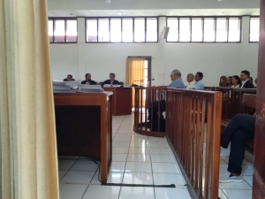 Eis PM IV ho V Governu Konstitusional tuur iha kadera Tribunal Distrital Dili hodi sai sasin ba Kazu Kareta ba deputadu PN ho arguido eis Prezidente PN, Vicente Guterres (05/12)