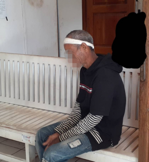 Arguidu, Mario Cristovão ne’ebé tur hela iha resintu TDB, tersa (25/01).