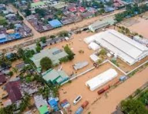 Inundasaun ne&#039;ebe mosu iha Dili momentu balun liu-ba.