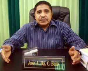 Prezidente Komisaun Nasionál Eleisaun (CNE) foun, José Augostinho da Costa Belo Pereira.
