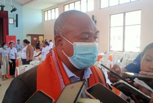 Membru Parlamentu Nasionál Komisaun F, Deputadu Noe da Silva Ximenes.