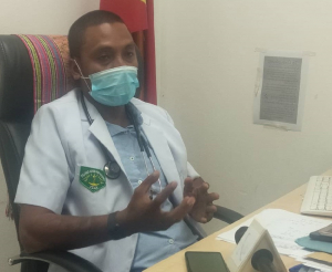 Xefe Departamentu Sala Emerjénsia Hospitál Nasionál Guido Valadares (HNGV), Flavio José Boavida.