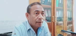 Kordenadór reprezentasaun teritórial FPI Baukau, Pascoal Afonso Belo ko&#039;alia hela ba média sira iha kna&#039;ar fatin vila nova, tersa (15/03).