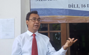 Prezidente Tribunál Rekursu (TR), Deolindos dos Santos.