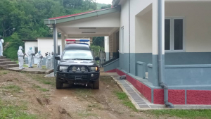 Ambulansia ho ekipa funbre ne&#039;ebe preparadu ona atu ba hakoi matebian, Lahane (Tersa (6/4)