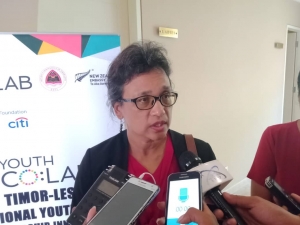 Diretora UNDP, Lazima Onta-Bhatta.