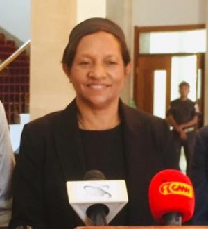 Asesora ba Asuntu Edukasaun husi Gabinete Prezidensiál, Dulce Dos Santos Soares.