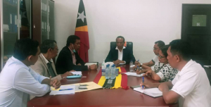Ministeru Assuntu Parlamentar no Komunikasaun Sosial (MAPKomS) Inkontru Regular Ho Consellu Imprensa (CI) Kona-bá planu mídia nian iha palacio gabinete MAPKomS, kuarta (09/09)