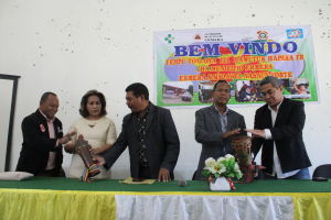 Serimonia deklarasaun hapara TB iha Timor-Leste.