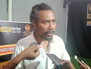 Diretór Ezekutivu Yayasan Hak, Xisto dos Santos.