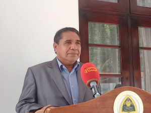 Prezidente Komisaun Nasional Eleisaun (CNE), José Agostinho da Costa Belo.