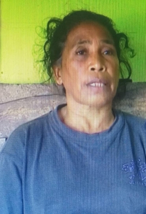 Sra. Mariana Marques, faluk husi saudozu Angelo da costa