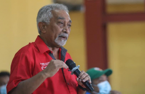 Sekretáriu Jerál Partidu Frente Revolusionáriu Timor-Leste no Independente (FRETILIN), Mari Bim Amude Alkatiri.