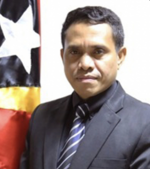 Ministru Administrasaun Estatal (MAE), Miguel Pereira de Carvalho.