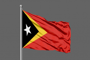 Bandeira Nasional Timor-Leste.