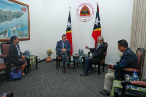 Primeiru-Ministru (PM), Kay Rala Xanana Gusmão, hala&#039;o enkontru ho reprezentante Banku Mundial.