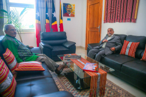 Prezidente Repúblika, José Ramos Horta hala’o enkontru ho Sekretáriu Jerál Partidu FRETILIN, Mari Bim Amude Alkatiri.