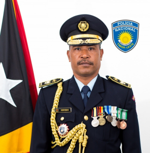 Komandante Jerál Polísia Nasionál Timor-Leste (PNTL), Komisiáriu Faustino da Costa.