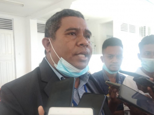 Prezidente Komisaun Organizadora ba Konkursu Nasional Aptidaun 2021 Institutu Nasional, Dezenvolvimentu Maun de Obra (INDMO), Amandio Livio Borjes Belo. 