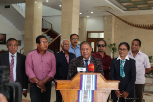 Eis Deputadu Sira Ko&#039;alia ba Jornalista sira Iha Palasiu Prezidensial Hafoin Hasoru Malu ho PR Lu-Olo