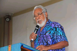 Prezidente CNRT Kay Rala Xanana Gusmao ko’alia hela iha seminar ida iha Dili (12/9)
