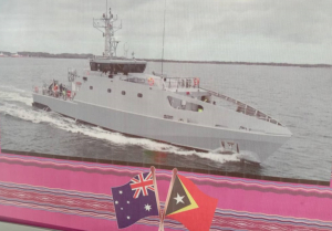 Ró e&#039;ebé oferese husi Governu Austrália ho naran Navio Repúblika Timor-Leste(NRTL) AITANA no Navio Repúblika demokrátika Timor-Leste (NRTL) LALINE. 