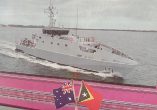 Ró e&#039;ebé oferese husi Governu Austrália ho naran Navio Repúblika Timor-Leste(NRTL) AITANA no Navio Repúblika demokrátika Timor-Leste (NRTL) LALINE. 