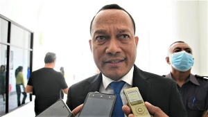 Minístru Obras Públikas (MOP), Abel da Silva Pires.